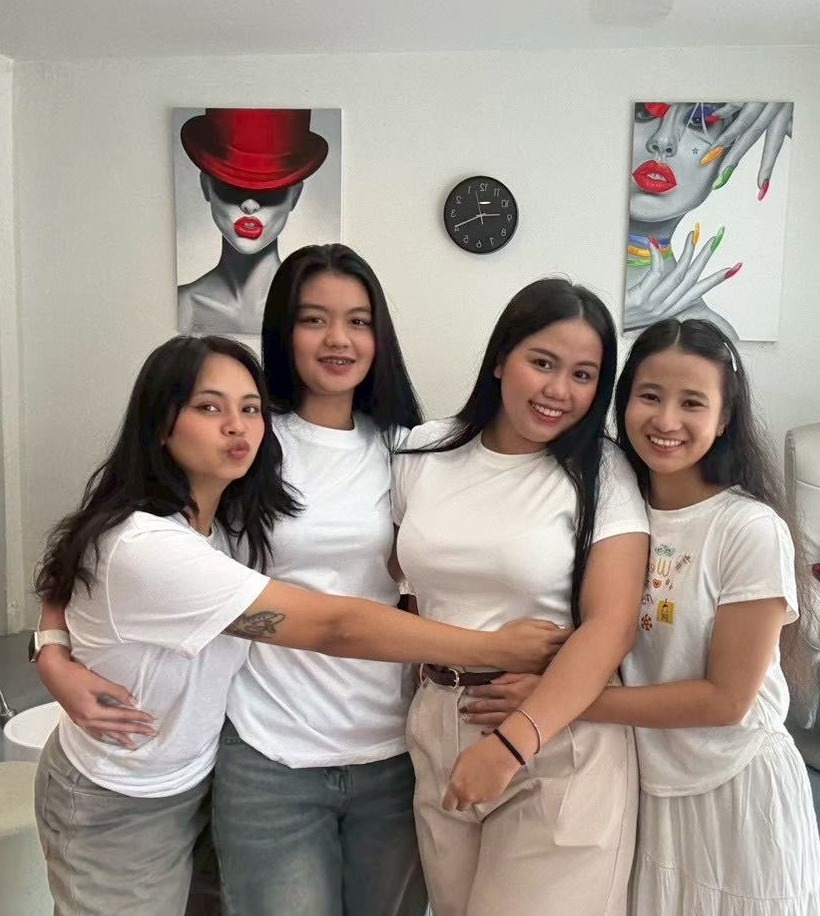 The team at Pinky's Nail Spa Koh Samui